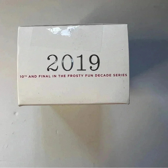 2019 Hallmark Keepsake Ornament Frosty Fun Decade Snowman NEW Christmas Holidays - Picture 3 of 4